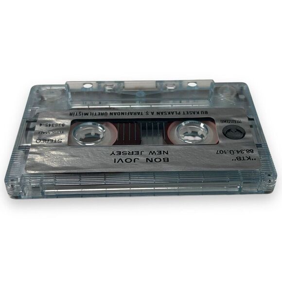 Bon Jovi New Jersey Turkish Release First Edition 1988 Cassette 836345-4 RARE! - Picture 6 of 15